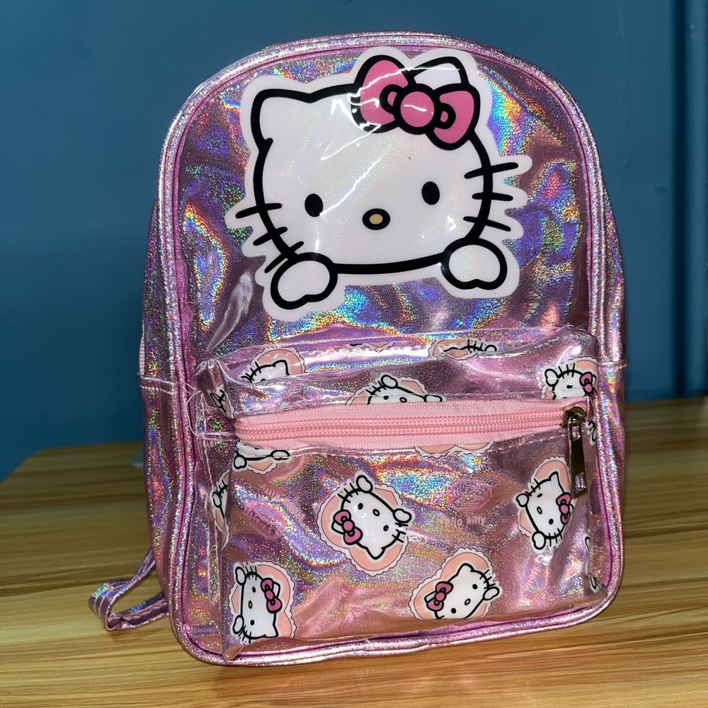 Kids mini backpacks sanrio and stitch $ 15 each .